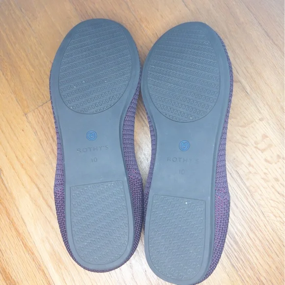 Rothy’s Berry Lattice Round Toe Flats - Picture 3 of 6